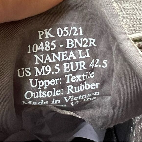 Olukai Men's Nanea Li Gray Lace Casual Canvas Comfort Sneakers Shoes Sz 9.5 - Picture 12 of 16